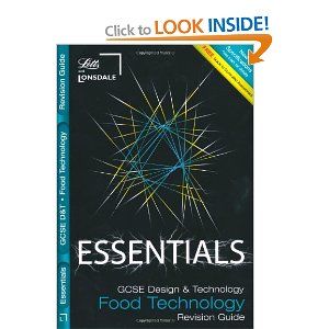 Essentials Food  Technology GCSE Design & Tech Revision Guide