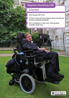 Stephen Hawking (Laminated)